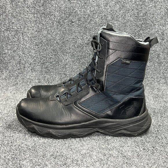 Under Armour Stellar G2 Protect Tactial Boots Men's Size 12 Black Leather Combat - Picture 6 of 15